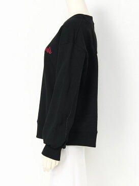 【SALE/45%OFF】Lily Brown Barbieバックプリントスウェット リリーブラウン カットソー スウェット ブラック ホワイト【送料無料】
