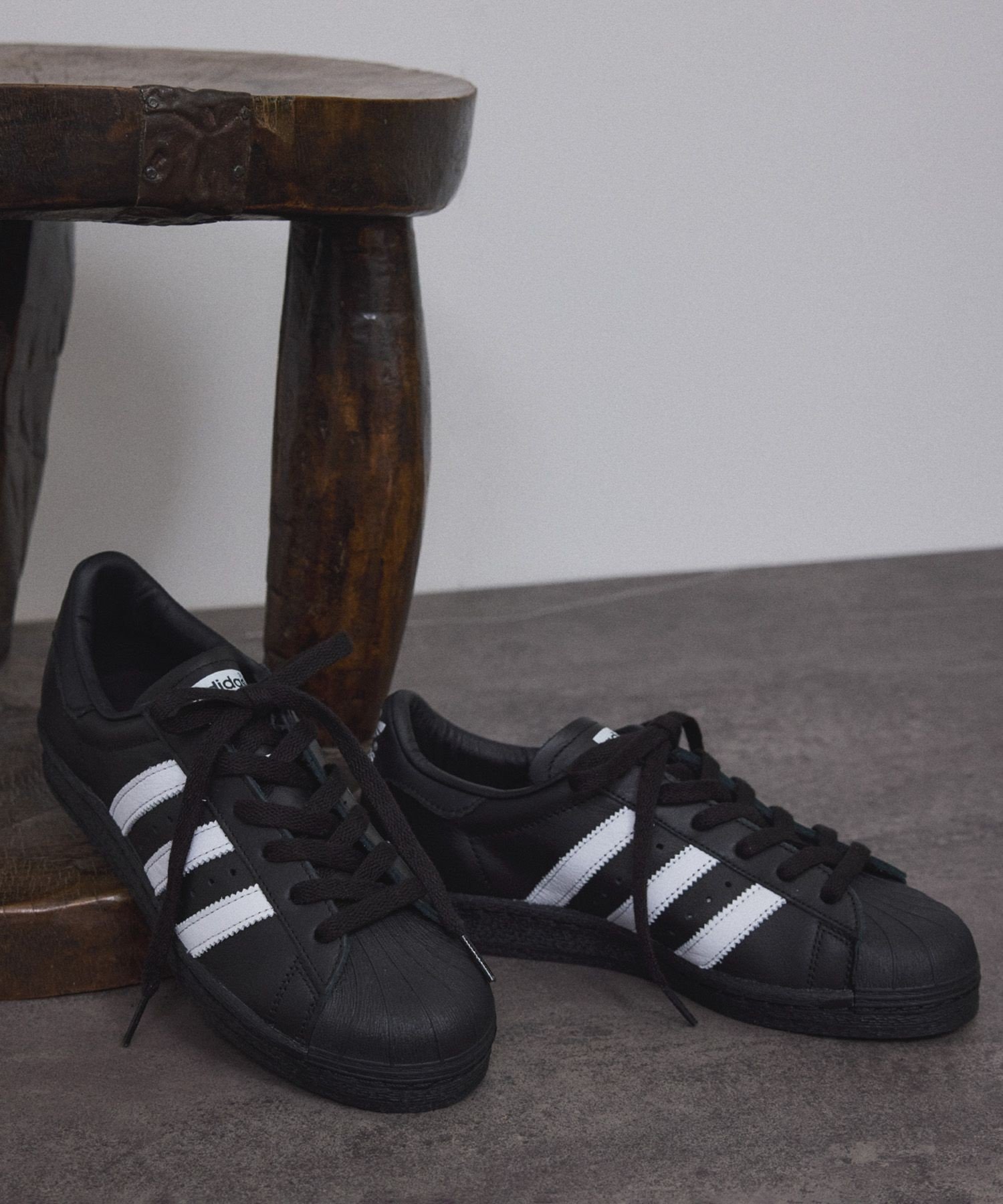【SALE／30%OFF】SALON adam et rope' 【adidas(アディダス)】SUPERSTAR82 サロン アダム エ ロペ シューズ・靴 スニーカー ブラック ホワイト【送料無料】