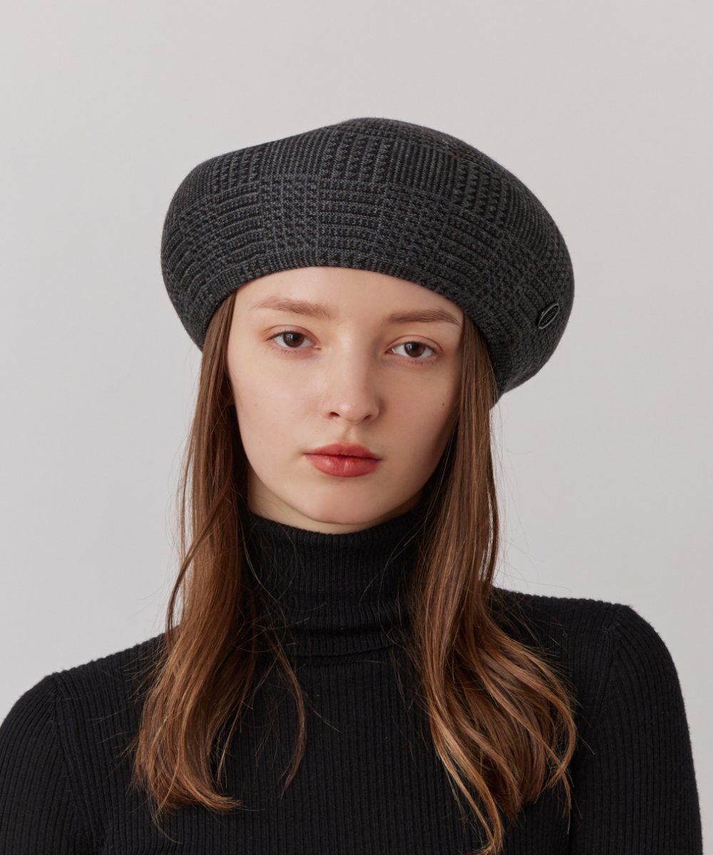 【SALE／50%OFF】Chapeau d' O Chapeau d' O Back Ribbon TH Beret / シャポードオー オーバーライド 帽子 ハンチング・ベレー帽 ブラック ブラウン【送料無料】