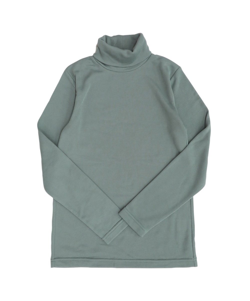 BACKYARD FAMILY ひまわりオイル加工 タートルネック長袖 ローラ トップス カットソー・Tシャツ ブラッ..