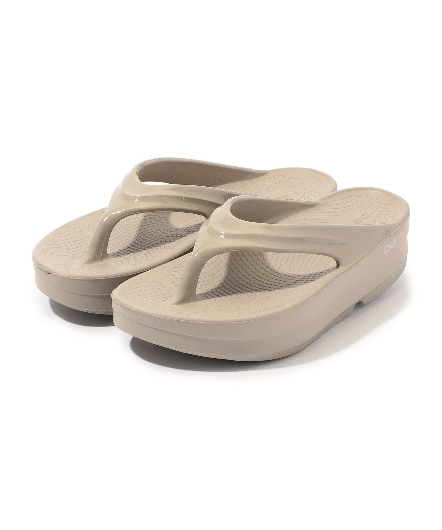 【SALE／40%OFF】TOMORROWLAND GOODS OOFOS OOmega サンダル トゥモローランド シューズ・靴 サンダル ベージュ ブラック【送料無料】のサムネイル