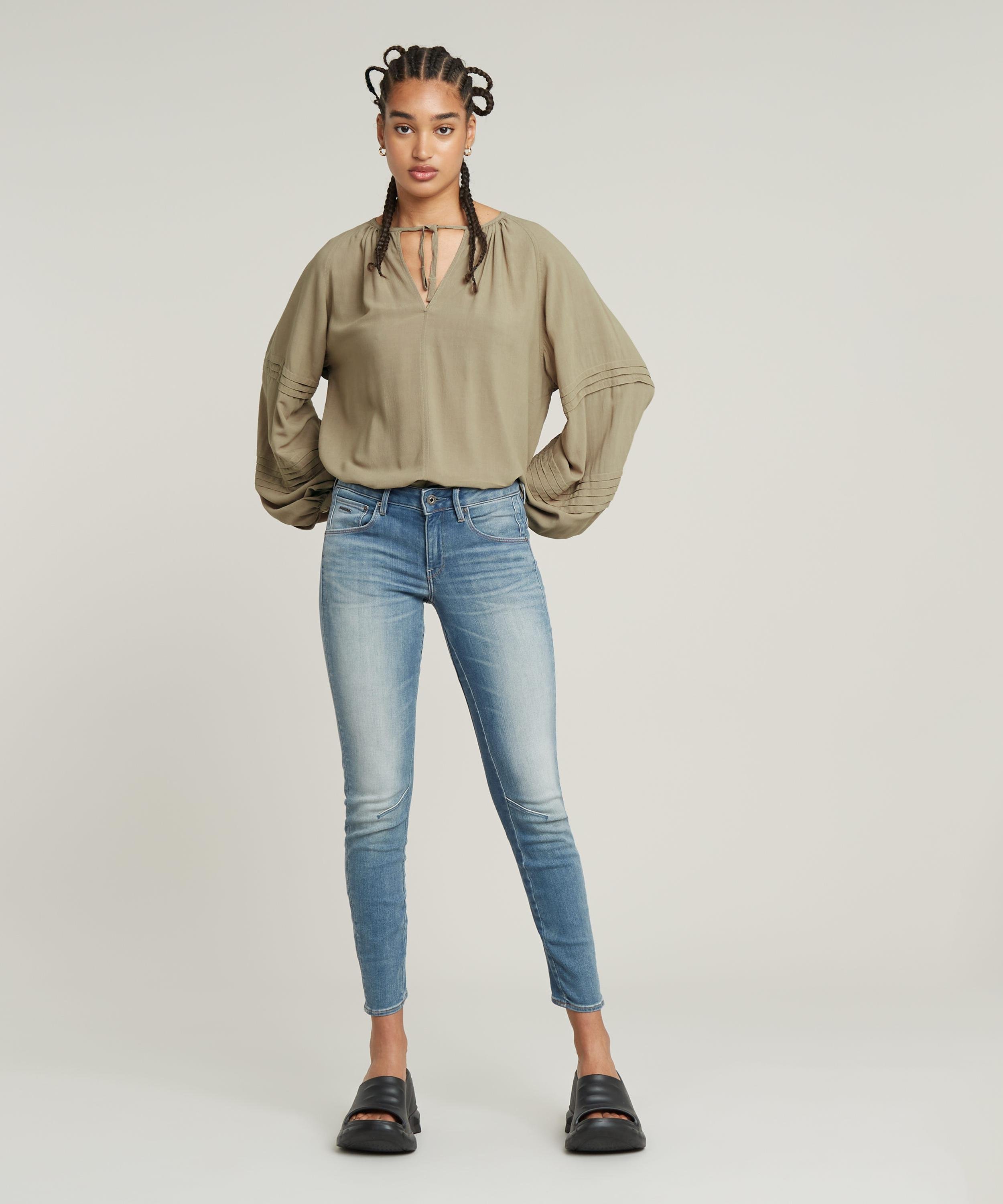 【公式ショップ】ARC 3D SKINNY JEANS/立体裁断スキニージーンズ ジースターロゥ パンツ ジーンズ・デニムパンツ ブルー