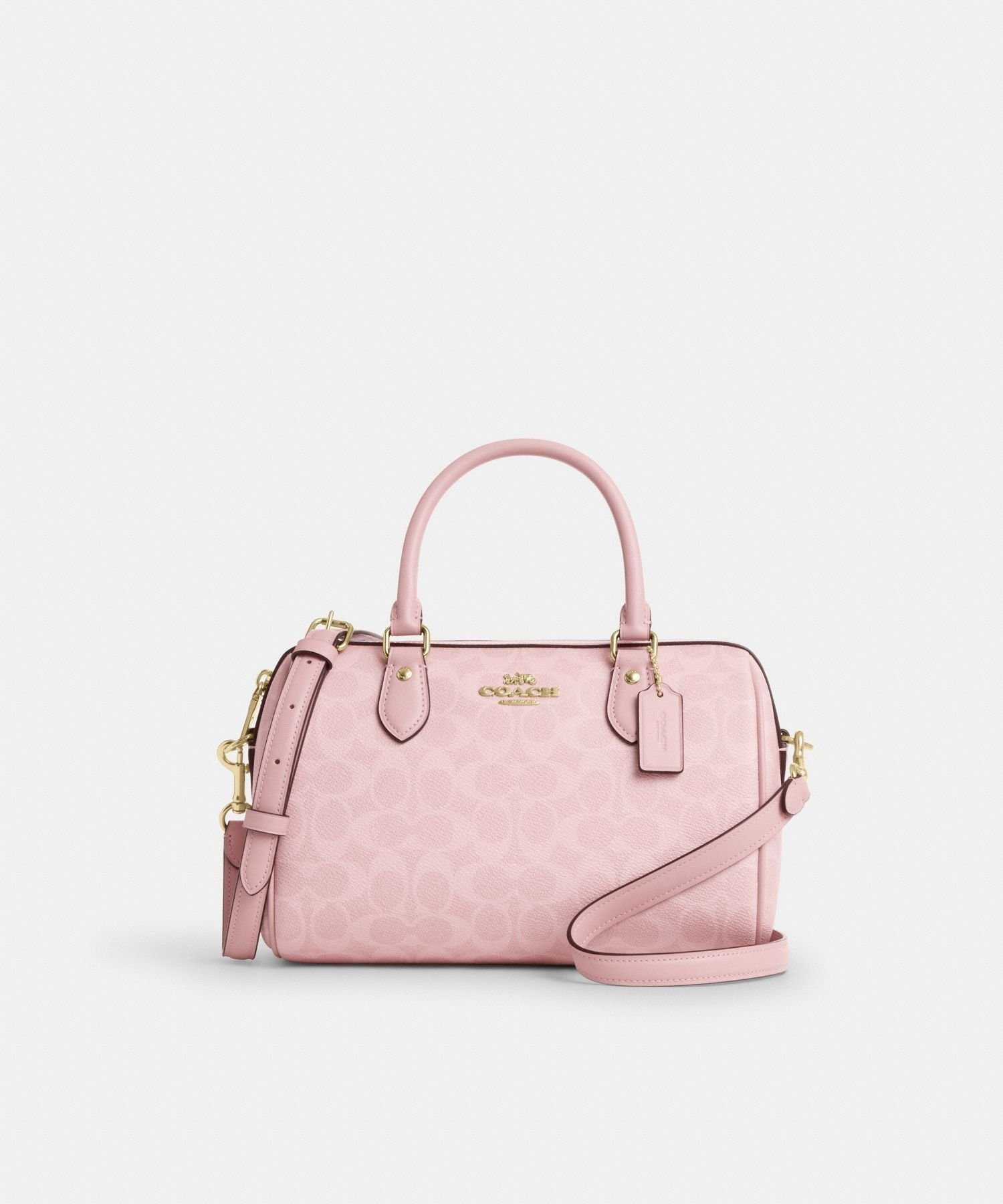 楽天市場】COACH コーチ シグネチャー(カラーピンク)(バッグ 楽天市場】COACH コーチ シグネチャー(カラーピンク)(バッグ