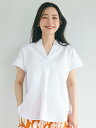 【SALE/50%OFF】coca CVCオックススキッパーシャツ コカ トップス シャツ・ブラウス ホワイト