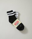 NANO universe Healthknit/シンカーモノトーン2本ライン ソックス 3足セット ナノユニバース 靴下・レッグウェア その他の靴下・レッグウェア