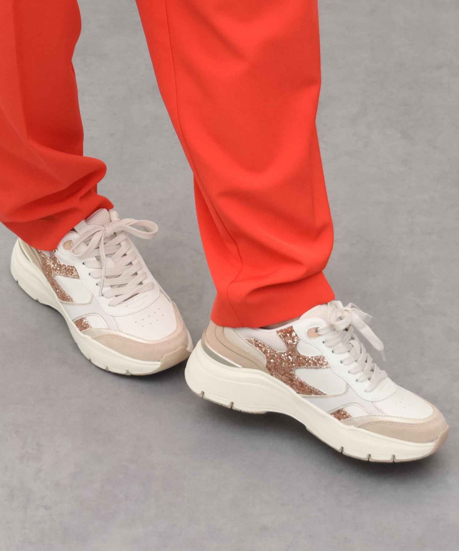【SALE／40%OFF】Tamaris 【Tamaris】ボリュームソールスニーカー インターショシュール シューズ・靴 スニーカー ピンク【送料無料】