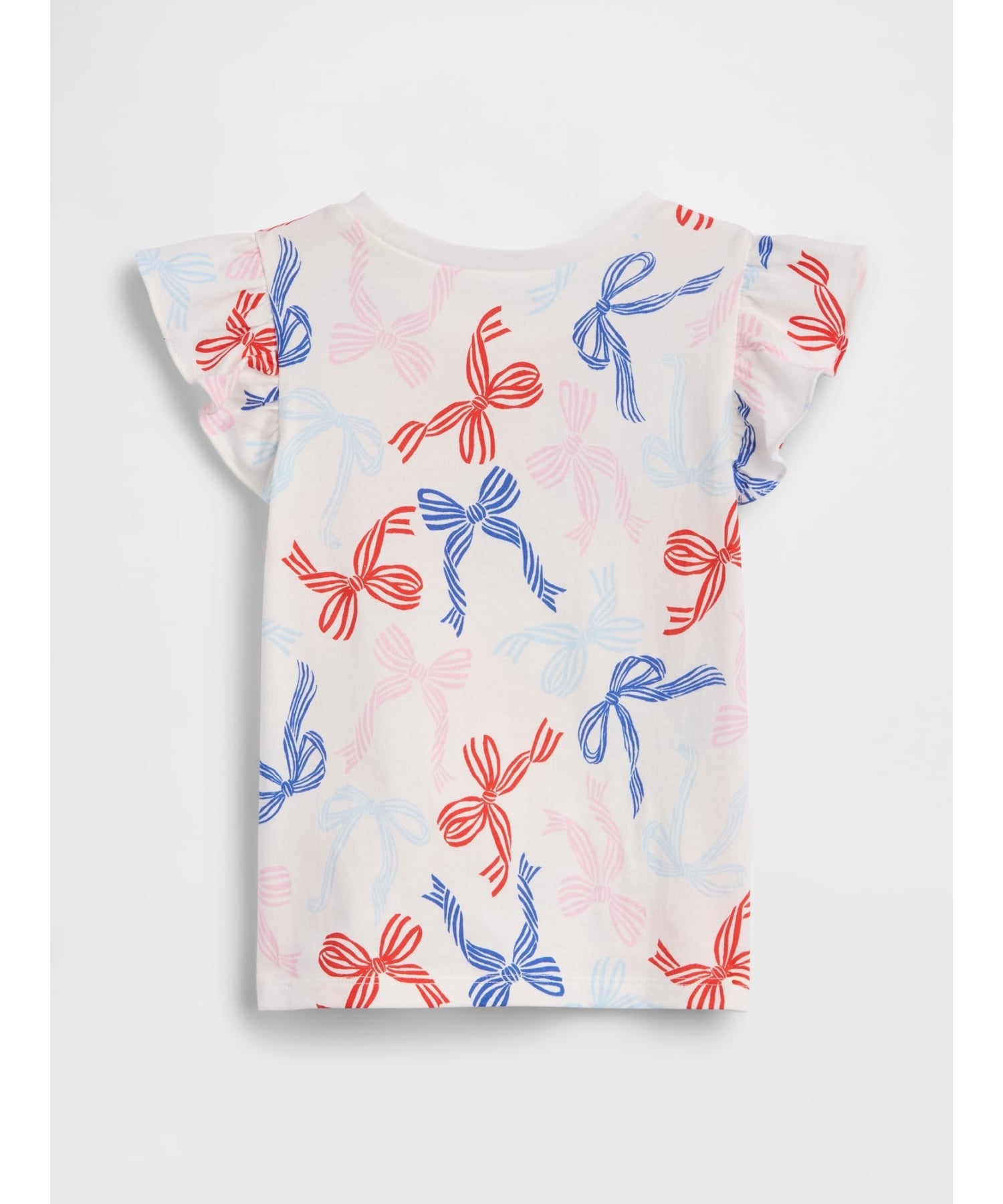 GAP (K)babyGap プリント フラッタースリーブTシャツ ギャップ トップス カットソー・Tシャツ