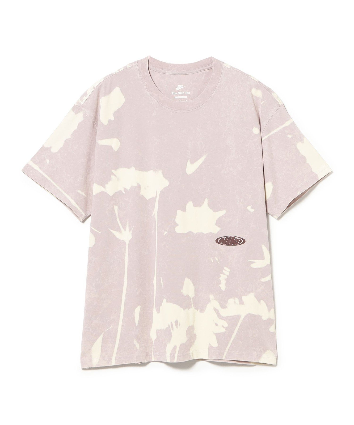 BEAMS T NIKE / LSE FLORAL PRINT TEE(PARTICLE ROSE) ビームスT トップス カットソー・Tシャツ ピンク【送料無料】