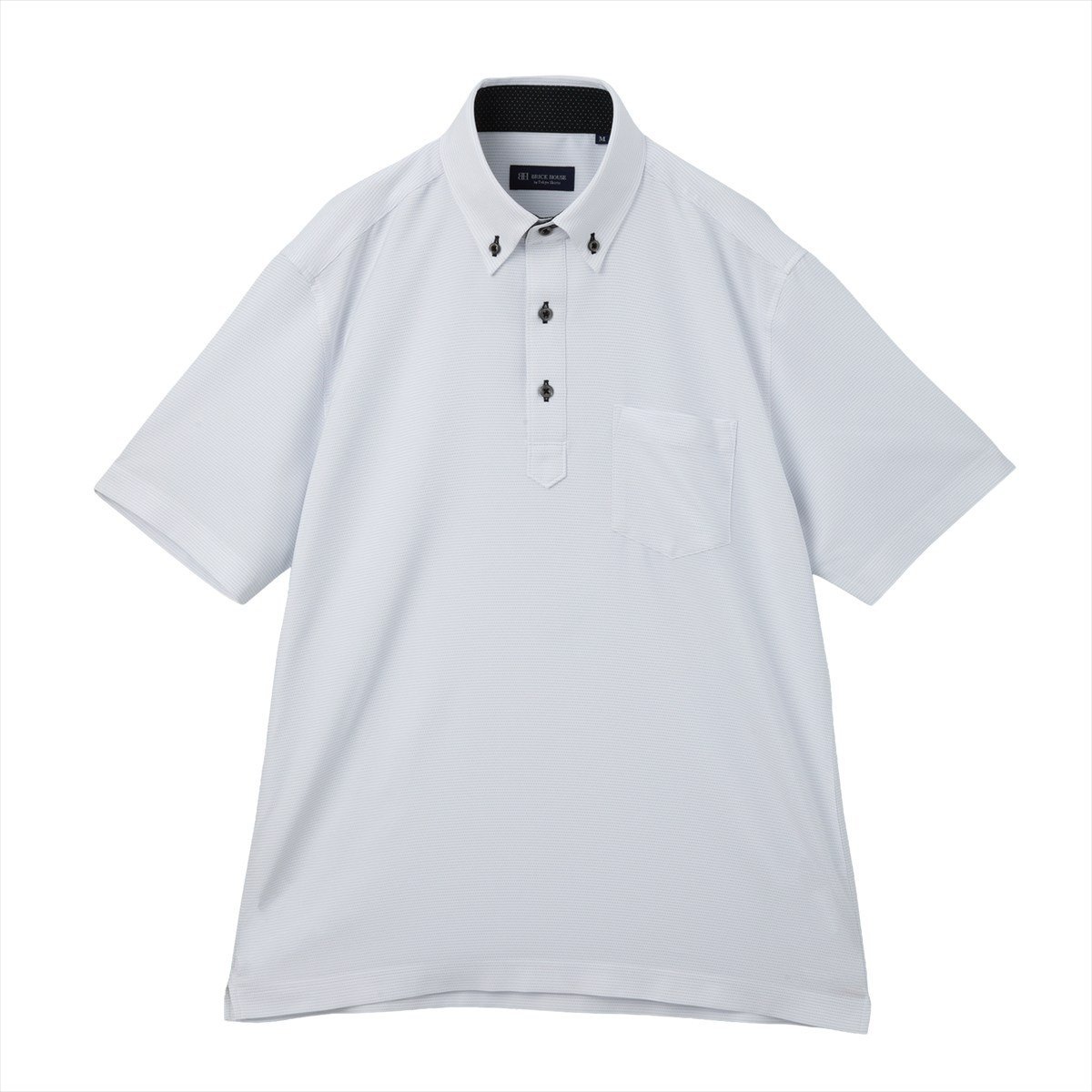 【SALE／30%OFF】BRICK HOUSE by Tokyo Shirts 【通販限定】ビズポロ ポロシャツ COFREX 半袖 メンズ BM02K102AB40B2C-32 トーキョーシャツ トップス ポロシャツ グレー