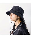 ABAHOUSE LASTWORD 【RUBEN/ルーベン】 BEACH NYLON HAT ビーチナイロンハット( アバハウス 帽子 ハット ブラック ベージ...
