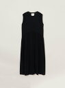 three dots Travel line high low dress スリードッツ ワンピース・ドレス ドレス ネイビー ブラック【送料無料】