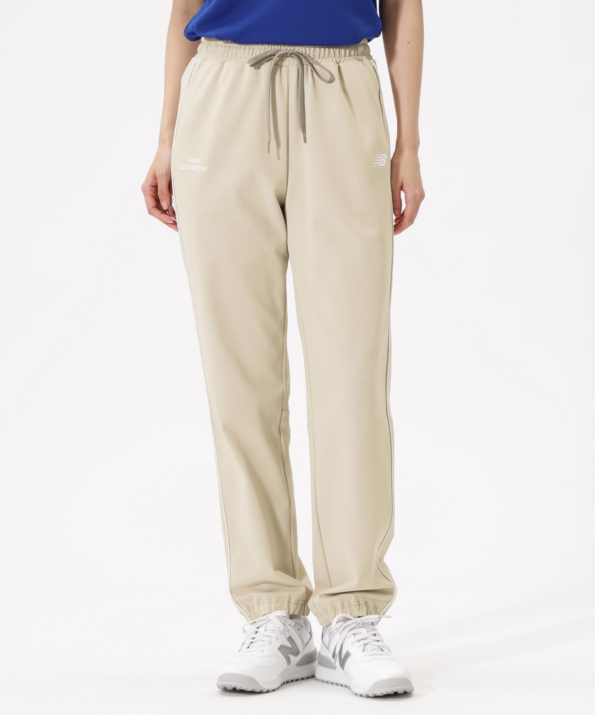 Golf ワイド テーパード ジョガーパンツ (WOMENS) ニューバランスゴルフ パンツ その他のパンツ ホワイト ブラック ベージュ