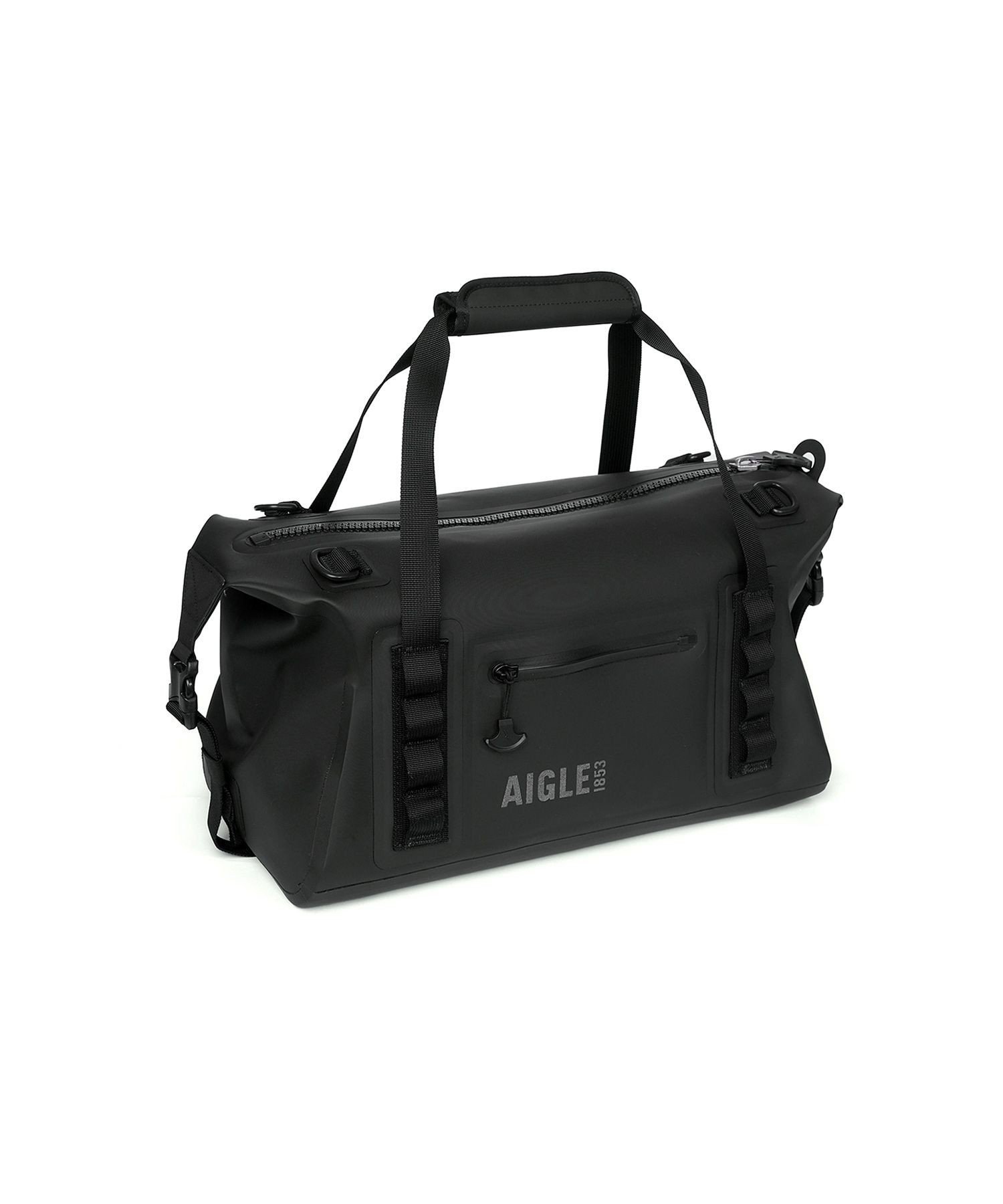 AIGLE 20L 防水 トラベルドライ ダッフルバッグ エーグル バッグ ボストンバッグ ブラック イエロー【送料無料】
