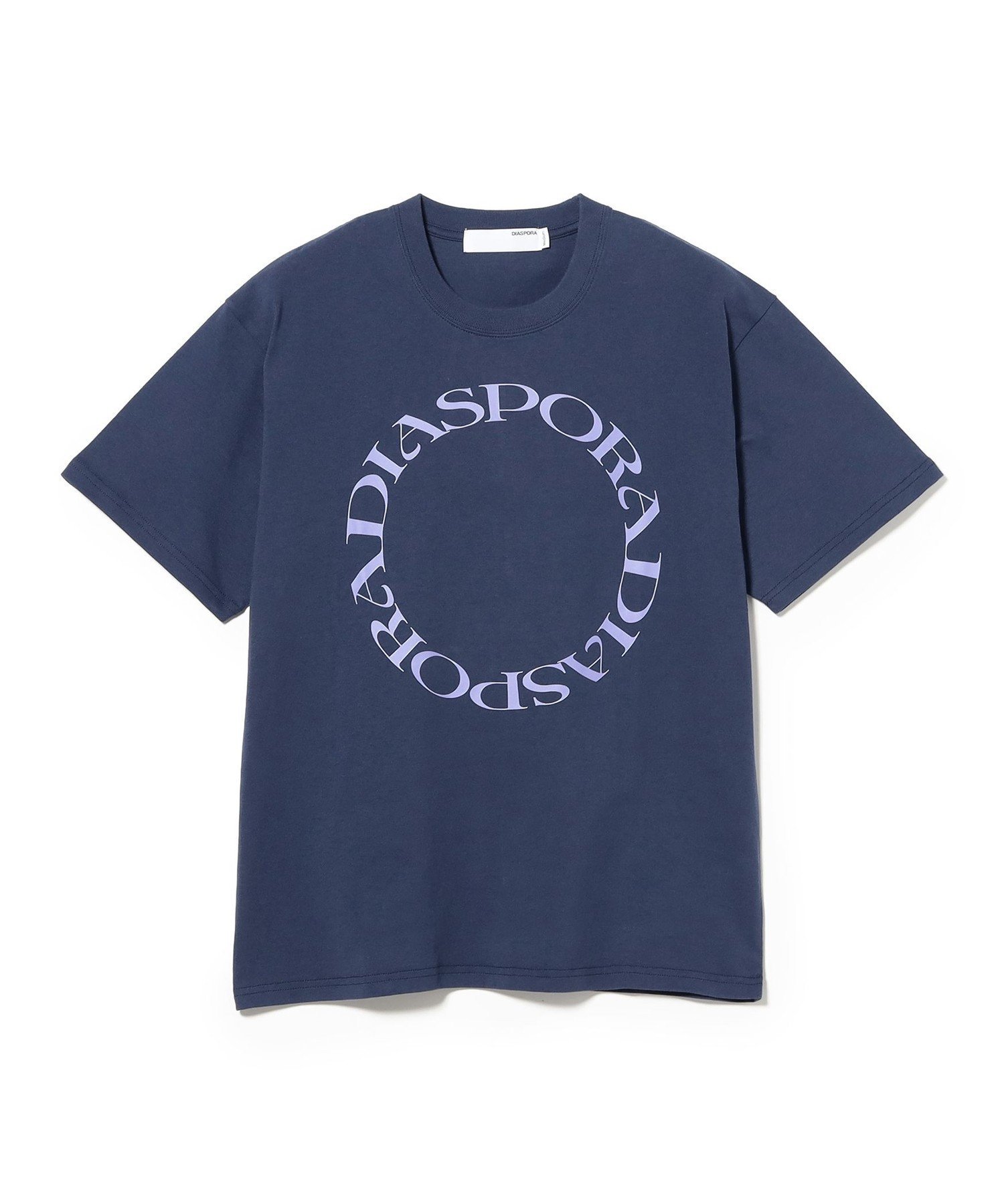 BEAMS T Diaspora skateboards / Round Logo Tee ビームスT トップス カットソー・Tシャツ ネイビー【送料無料】