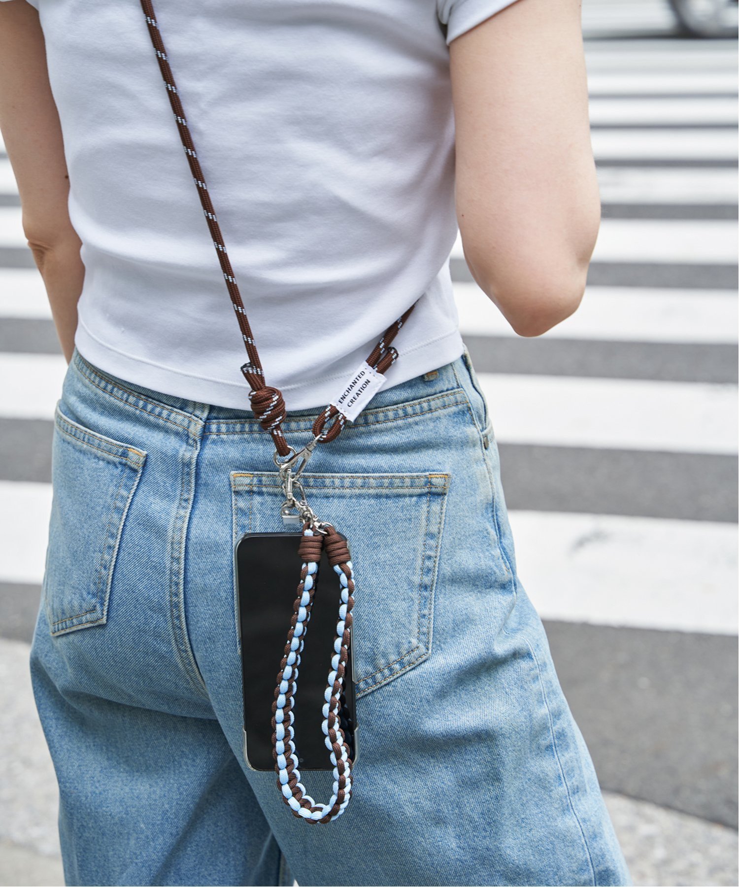 【SALE／10%OFF】VENCE share style Ladys ボシーストラップ ヴァンス エクスチェンジ アクセサリー・腕時計 その他のアクセサリー・腕時計 グレー ブラウン ブラック