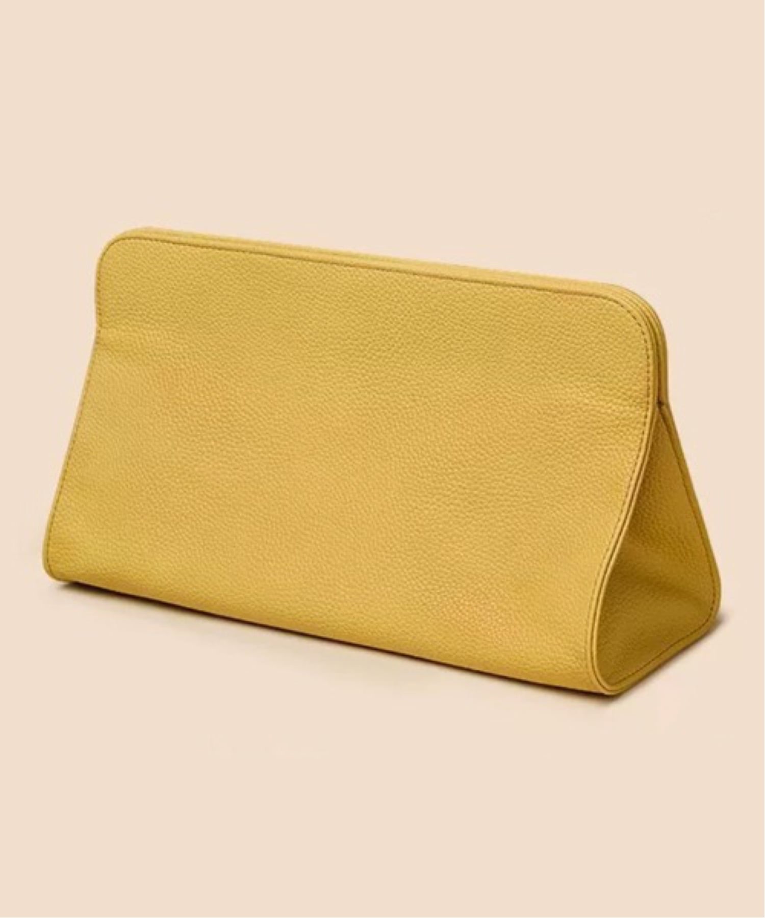 【SALE／10%OFF】Pochi Pouch Pochi Pouch/(W)Poch【大容量】フェイクレザー マルチビューティーポーチ チェルカ 財布・ポーチ・ケース ポーチ イエロー ベージュ