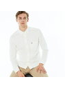 【SALE/30%OFF】LACOSTE 天竺素材ボタンダウンシャツ ラコステ カットソー ポロシャツ【送料無料】