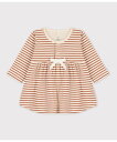 【SALE/30%OFF】PETIT BATEAU チュビックマリニエールワンピース プチバトー ワンピース・ドレス ワンピース ホワイト【送料無料】