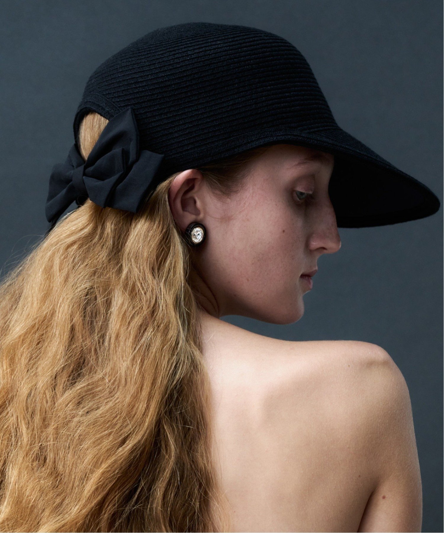 IRIS47 IRIS 47/Elizabeth earring BO96 セットアップセブン アクセサリー・腕時計 イヤリング・イヤーカフ ブラック ブラウン...