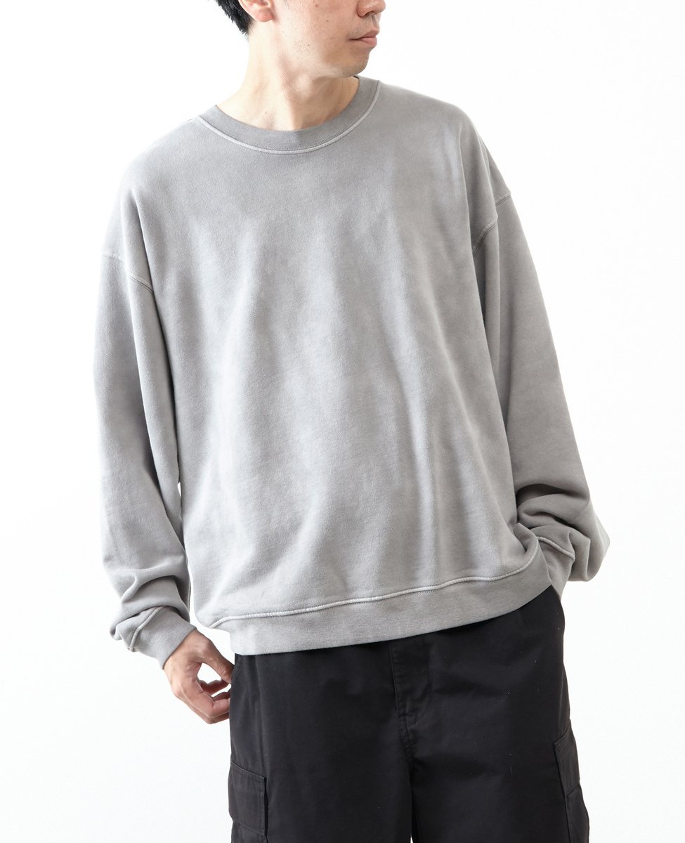 MEN'S MELROSE 【SCREEN STARS/スクリーンスターズ】Sunburned sweatshirt メンズメルローズ トップス スウェット・ト...