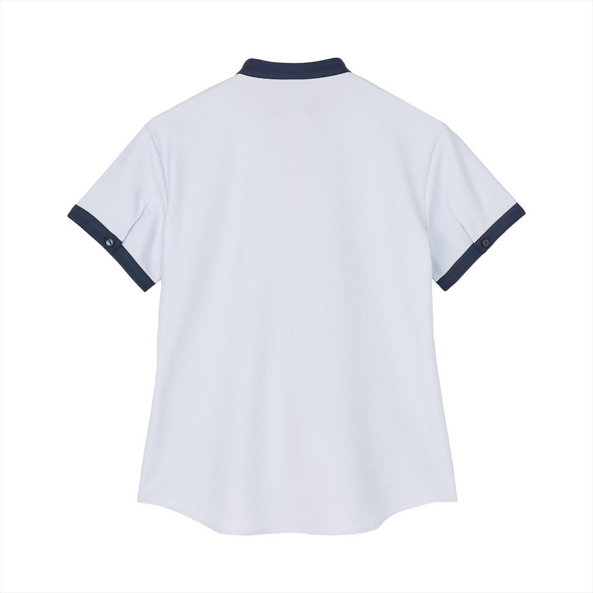 【吸水速乾】【COFREX】 配色 スキッパー衿 ブラウス 半袖 レディースデザインシャツ BL02K102DB40K20-10 トーキョーシャツ トップス シャツ・ブラウス ブルー
