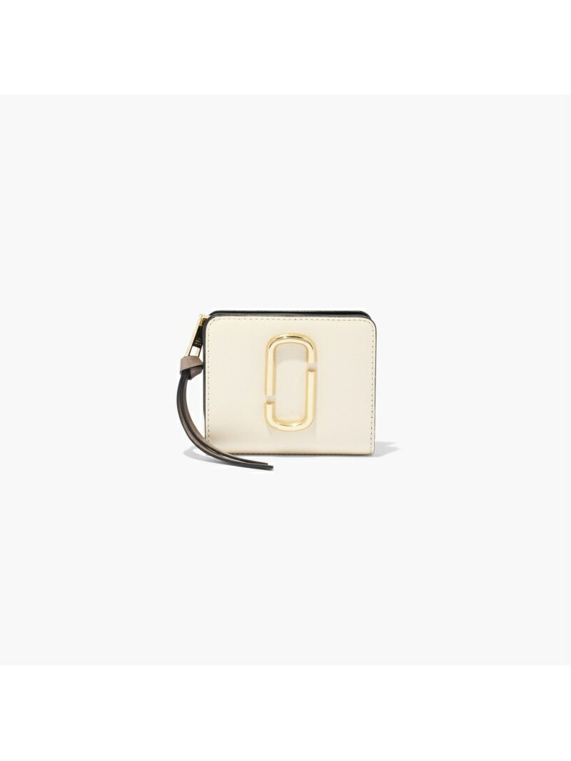 マークジェイコブス 財布（レディース） MARC JACOBS 【公式】THE SNAPSHOT MINI COMPACT WALLET/ザ スナップショット ミニ コンパクト ウォレット マーク ジェイコブス 財布・ポーチ・ケース 財布 ホワイト【送料無料】