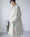 【SALE／40 OFF】LOWRYS FARM スタンドヨークCOAT ローリーズファーム ジャケット アウター ステンカラーコート グレー グリーン【送料無料】