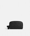 【SALE/62%OFF】COACH OUTLET 【公式】スモール トラベル キット・シグネチャー キャンバス コーチ アウトレット 財布・ポーチ・ケース ポ...