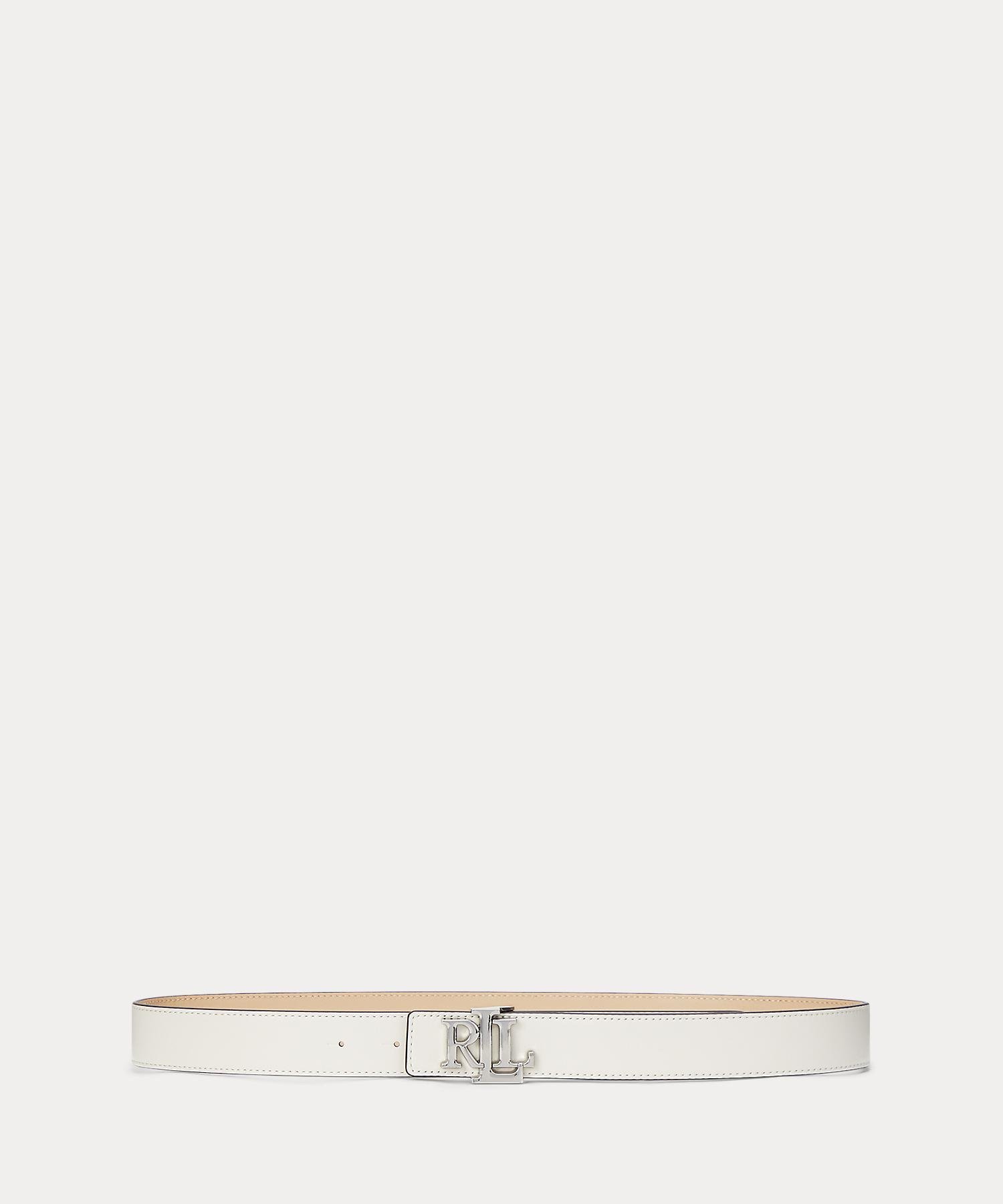 LAUREN RALPH LAUREN ロゴ リバーシブル レザー ベルト ラルフローレン ファッション雑貨 ベルト ブラウン【送料無料】