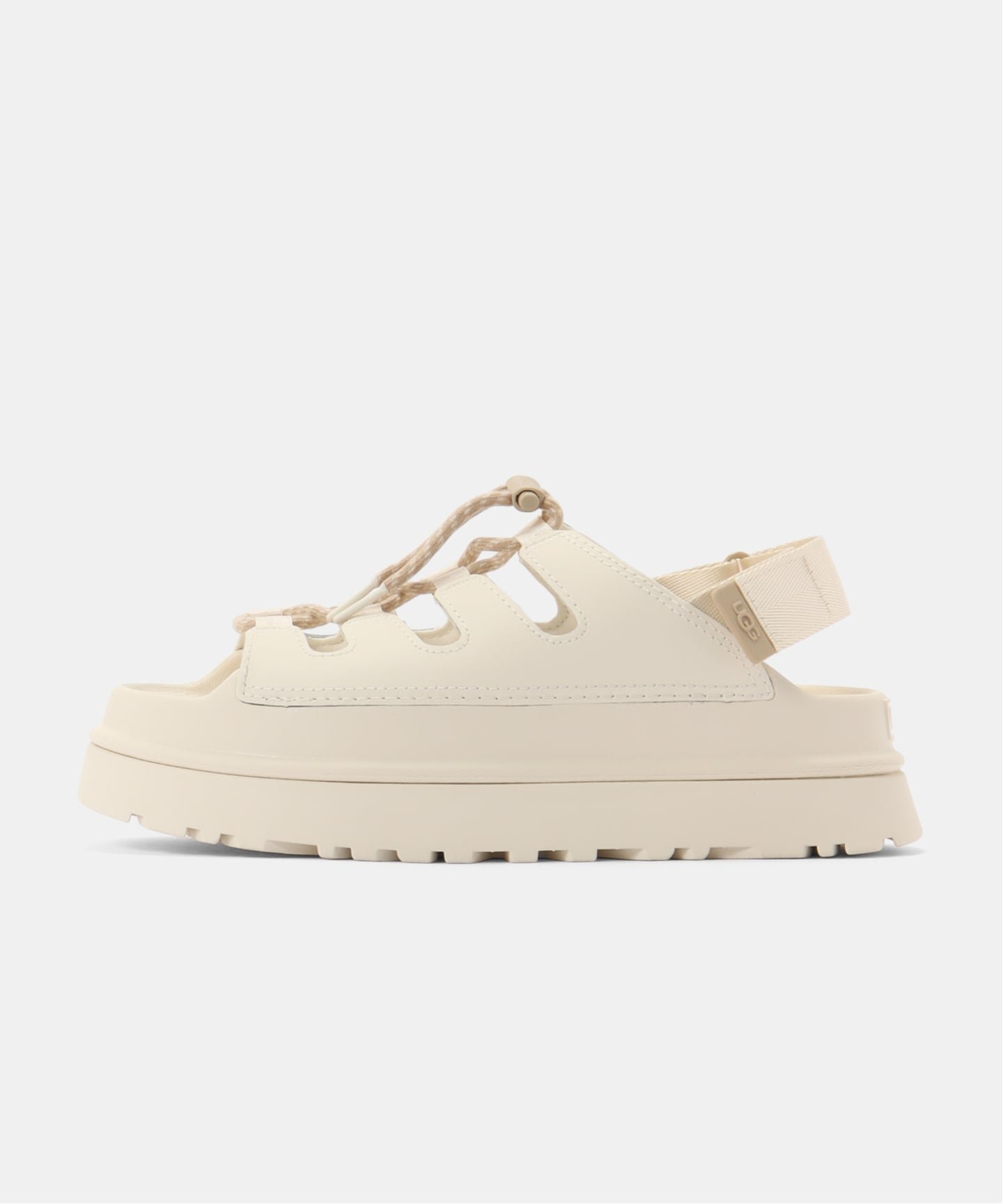 HERRINGBONE UGG W GOLDENGLOW TOGGLE 1179370-JSM ヘリンボーン シューズ・靴 サンダル ホワイト【送料無料】