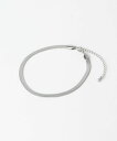 【SALE/60%OFF】SENSE OF PLACE スネークチェーンブレスレット センス オブ プレイス アクセサリー・腕時計 ブレスレット・バングル シル...