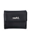 X-girl FAUX LEATHER MINI WALLET 財布 X-girl エックスガール 財布 ポーチ ケース 財布 ブラック ブルー オレンジ【送料無料】