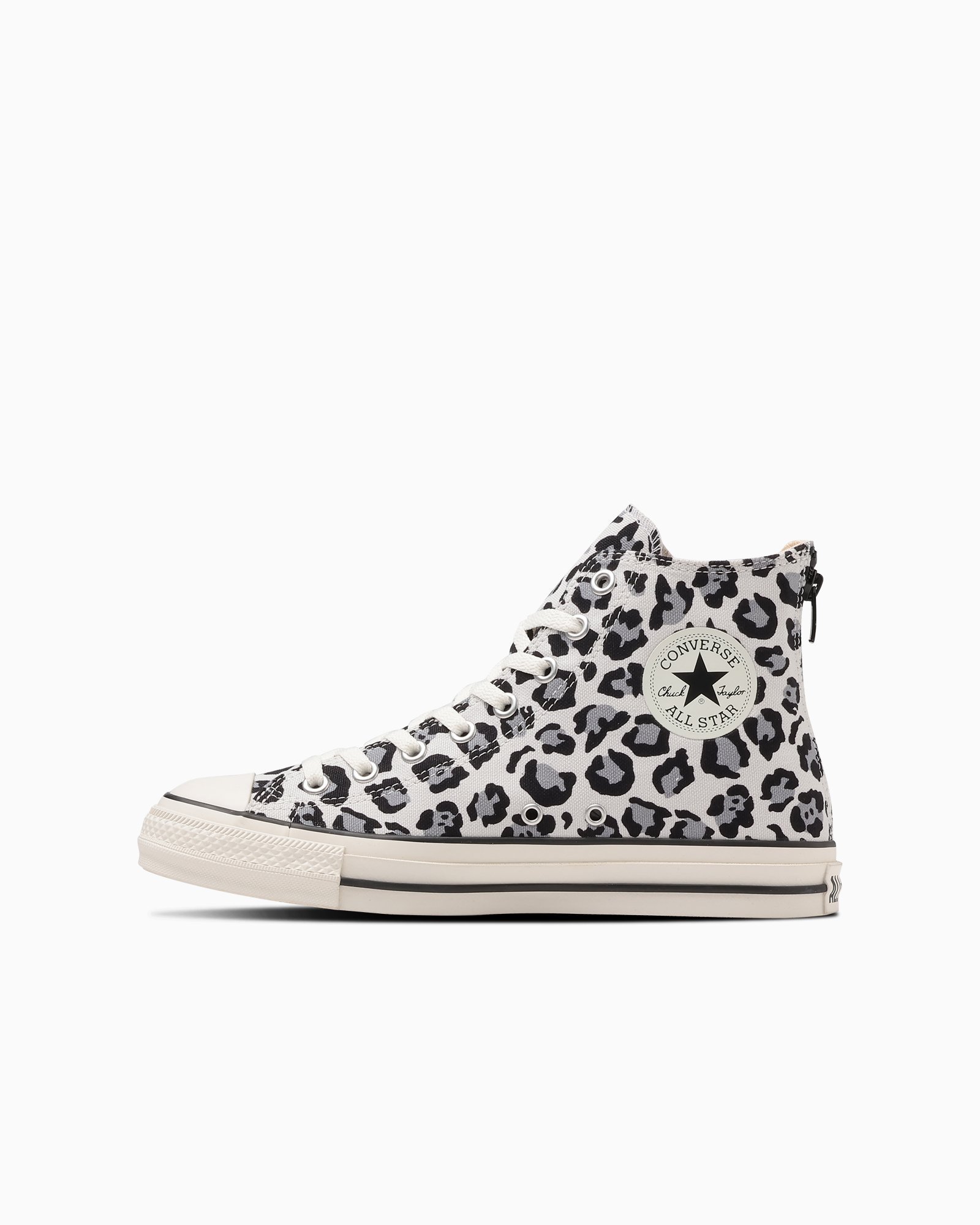 CONVERSE 【公式】オールスター (R) バックジップ HI ハイカット コンバース シューズ・靴 スニーカー ホワイト ブラウン【送料無料】