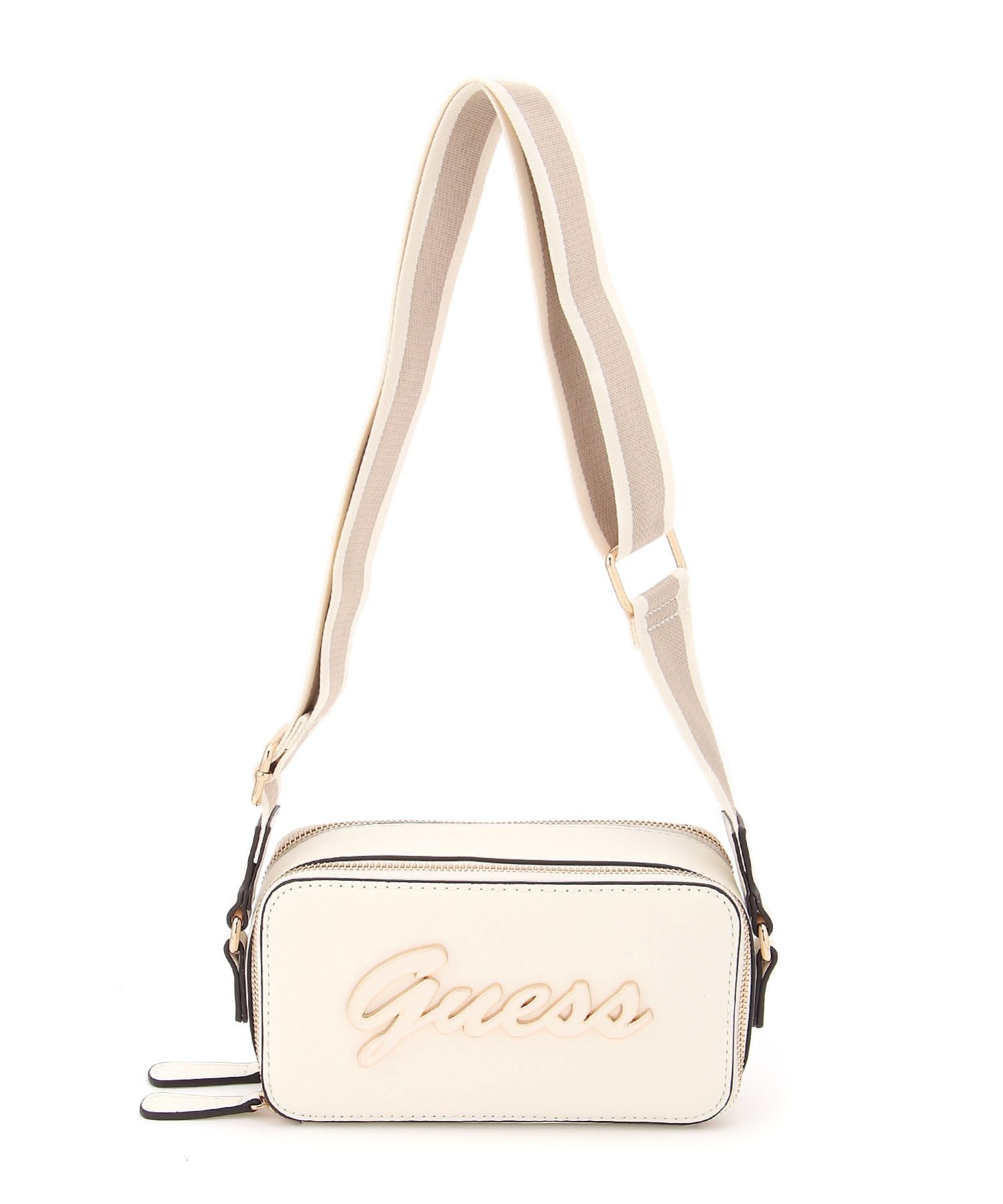 【SALE／20%OFF】GUESS GUESS ショルダーバッグ (W)CARRARA Mini Crossbody ゲス バッグ ショルダーバッグ ホワイト ピンク ブラック ネイビー【送料無料】(4)