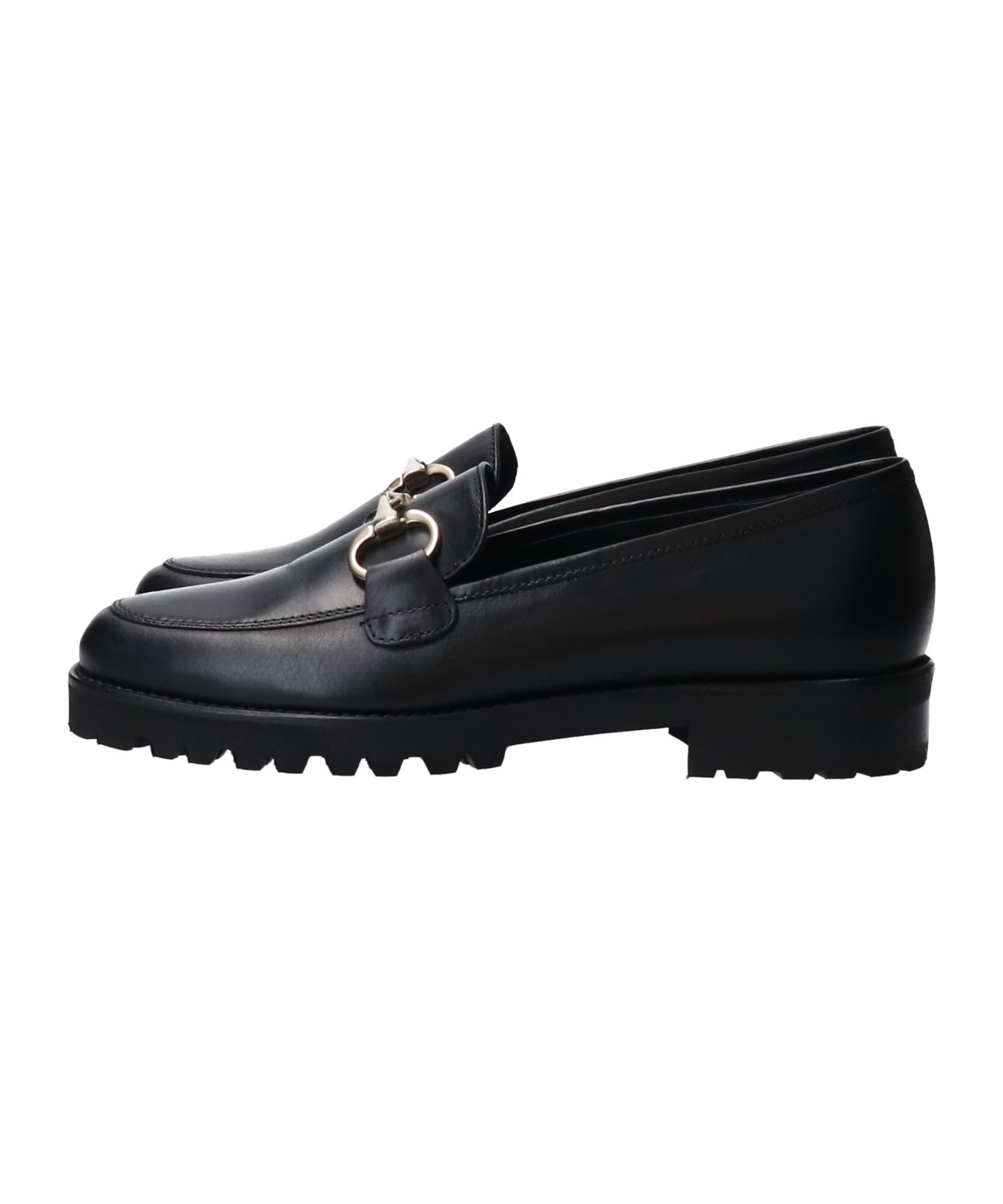 【SALE／38%OFF】Luca Grossi 【Luca Grossi】タンクソールビットローファー インターショシュール シューズ・靴 ローファー ブルー【送料無料】
