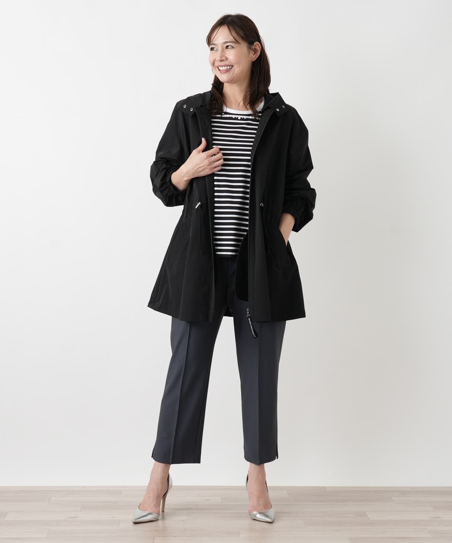 Leilian PLUS HOUSE ジャケット【MUSE BY ROCHAS Premiere】 レリアン プラスハウス ジャケット・アウター テーラードジャケット・ブレザー ブラウン ブラック