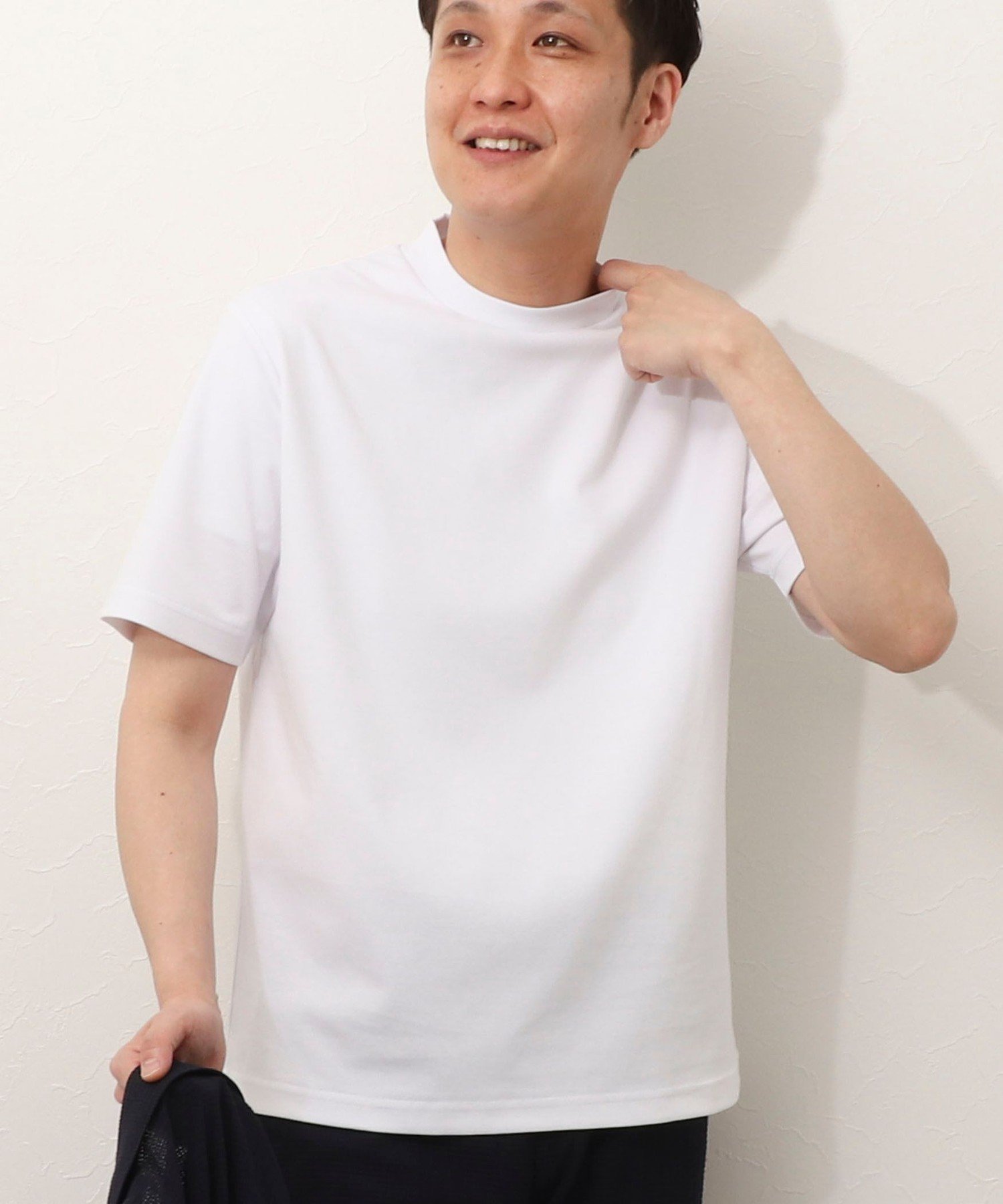 NOLLEY'S LIGHT シルケットポンチ JACKET-Tシャツ ノーリーズ トップス カットソー・Tシャツ ネイビー ホワイト ブルー【送料無料】
