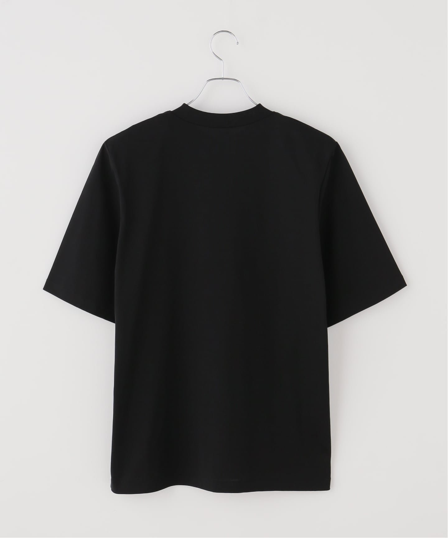 IENA GGG/ジージージー ショルダーパッドTシャツ 02-01-1875 イエナ トップス カットソー・Tシャツ ブラック ホワイト
