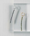 and cloud Color Pearl 2way Kahki-Graysh Perple Earring / Single アンドクラウド アクセサリー・腕...