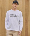 エディー・バウアー Eddie Bauer 長袖 ロゴTシャツ/EB LOGO LS TEE エディーバウアー トップス カットソー・Tシャツ ホワイト ブラック【送料無料】