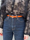 【SALE/30%OFF】yield select TARF/(U)Dバックルベルト イールド ファッション雑貨 ベルト オレンジ ブラウン ブラック ベージュ...