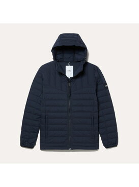【SALE/30%OFF】AIGLE ガヴァリー ダウンジャケット エーグル コート/ジャケット ダウンジャケット ブルー ブラック【送料無料】
