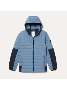 【SALE/30%OFF】AIGLE ガヴァリー ダウンジャケット エーグル コート/ジャケット ダウンジャケット ブルー ブラック【送料無料】