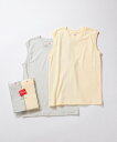 BIOTOP ＜定番 人気＞【Hanes for BIOTOP】Sleeveless T-shirts アダムエロペ トップス ノースリーブ タンクトップ グレー ブラウン【送料無料】