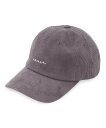 【SALE／50%OFF】PINK-latte コーデュロイCAP ピンク ラテ 帽子 キャップ グレー ベージュ パープル