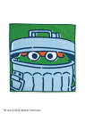 SESAME STREET MARKET カラフルアートハンドタオル セサミストリートマーケット ファッション雑貨 ハンカチ・ハンドタオル ピンク レッド ブル...