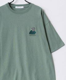 【SALE／4%OFF】Lazar Lazar/(M)Tシャツ ティーシャツ メンズ 半袖 別注 オーバーサイズ ストリートガールバックプリント ラザル トップス カットソー・Tシャツ グリーン ブラック ブルー ホワイト