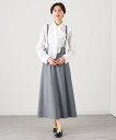 【SALE/30%OFF】ANAYI 【セットアップ対応商品】ウールトロピカル ジャンパースカート アナイ ワンピース・ドレス ジャンパースカート グレー ブラ...