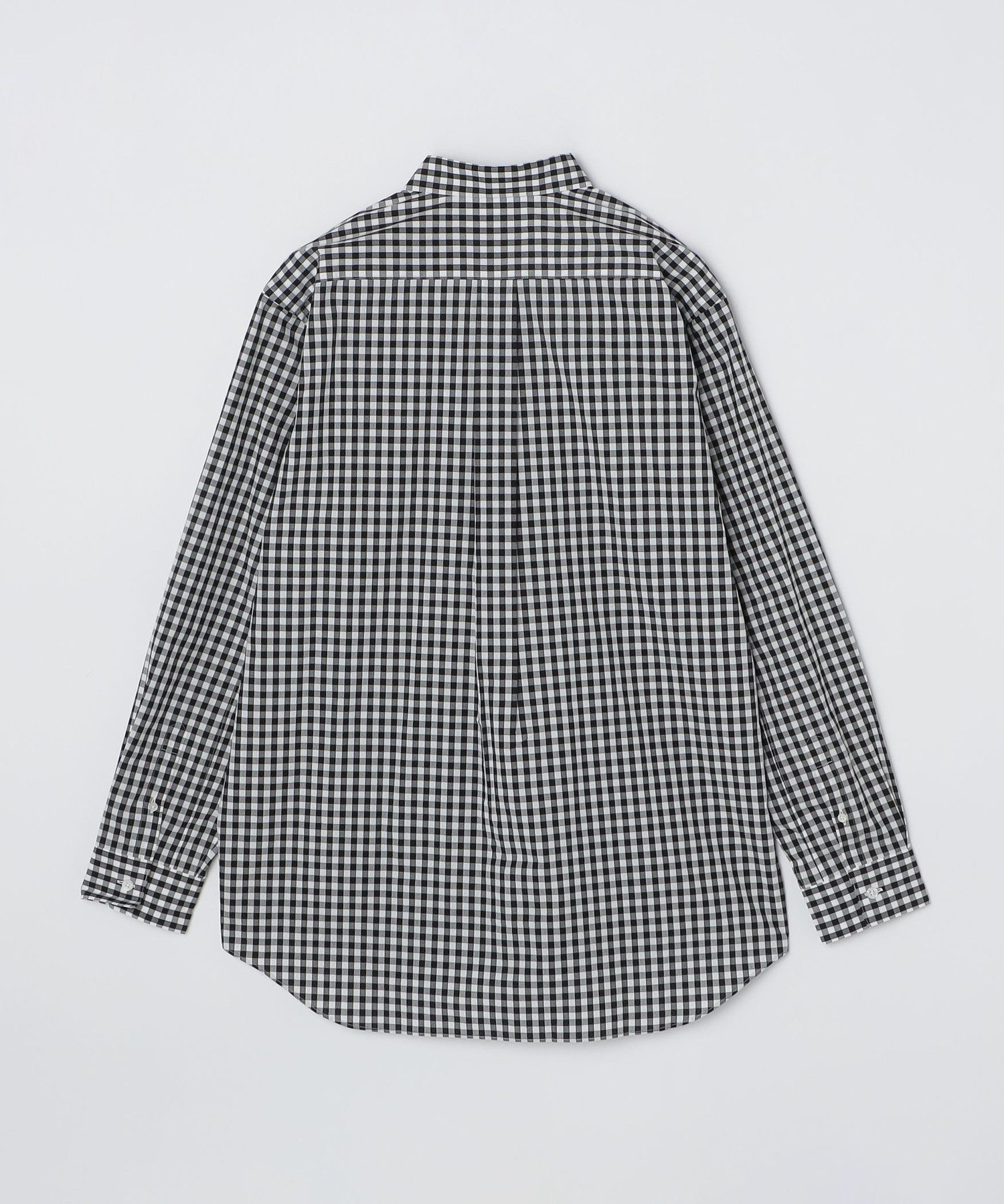MEN 【City Ambient Products別注】benine9: GINGHAM CHECK SHIRT シップス トップス シャツ・ブラウス ブラック