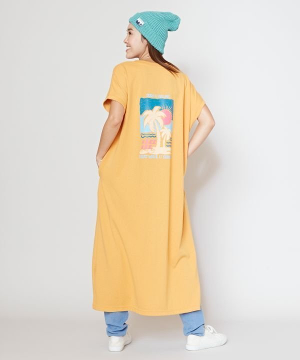 Kahiko 【カヒコ】【SURF&Palms】フェレワンピース アミナコレクション ワンピース・ドレス ワンピース ベージュ ブルー ホワイト オレンジ【送料無料】